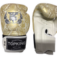 Top King Boxing Gloves "Super Snake"  TKBGSS-02 White Gold No Air N