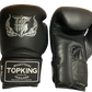 Top King Boxing Gloves "Super" TKBGSA Air Black N