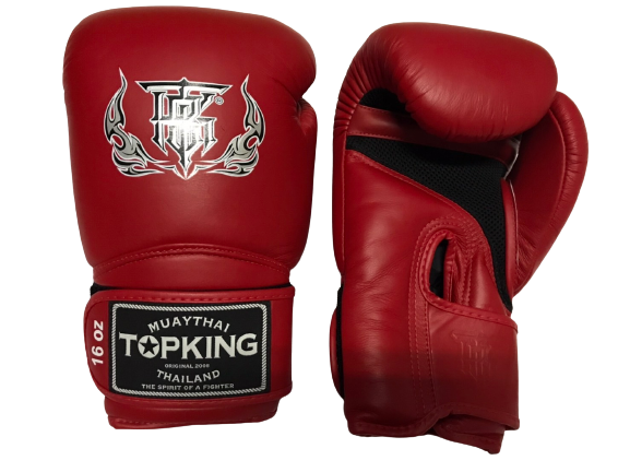 Top King Boxing Gloves "Super" TKBGSA Air Red N