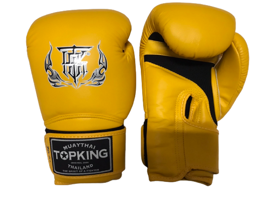 Top King Boxing Gloves "Super" TKBGSA Air Yellow N