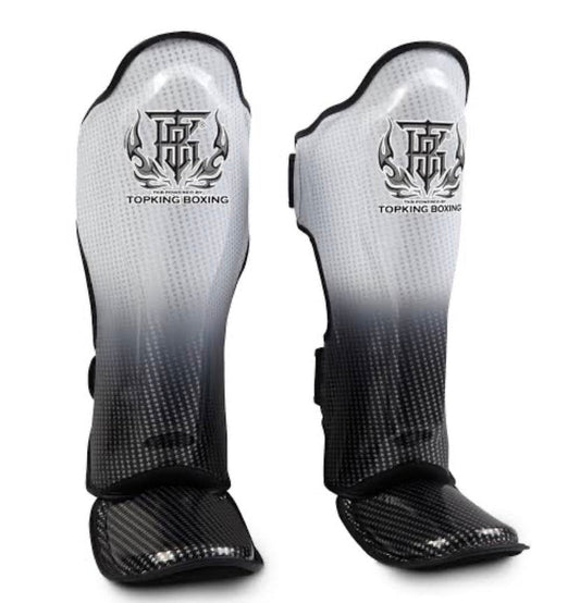 Top King Shinguards Super Star TKSGSS01 Silver Black