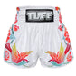 Tuff Muay Thai Shorts TUF-MS618 WHT
