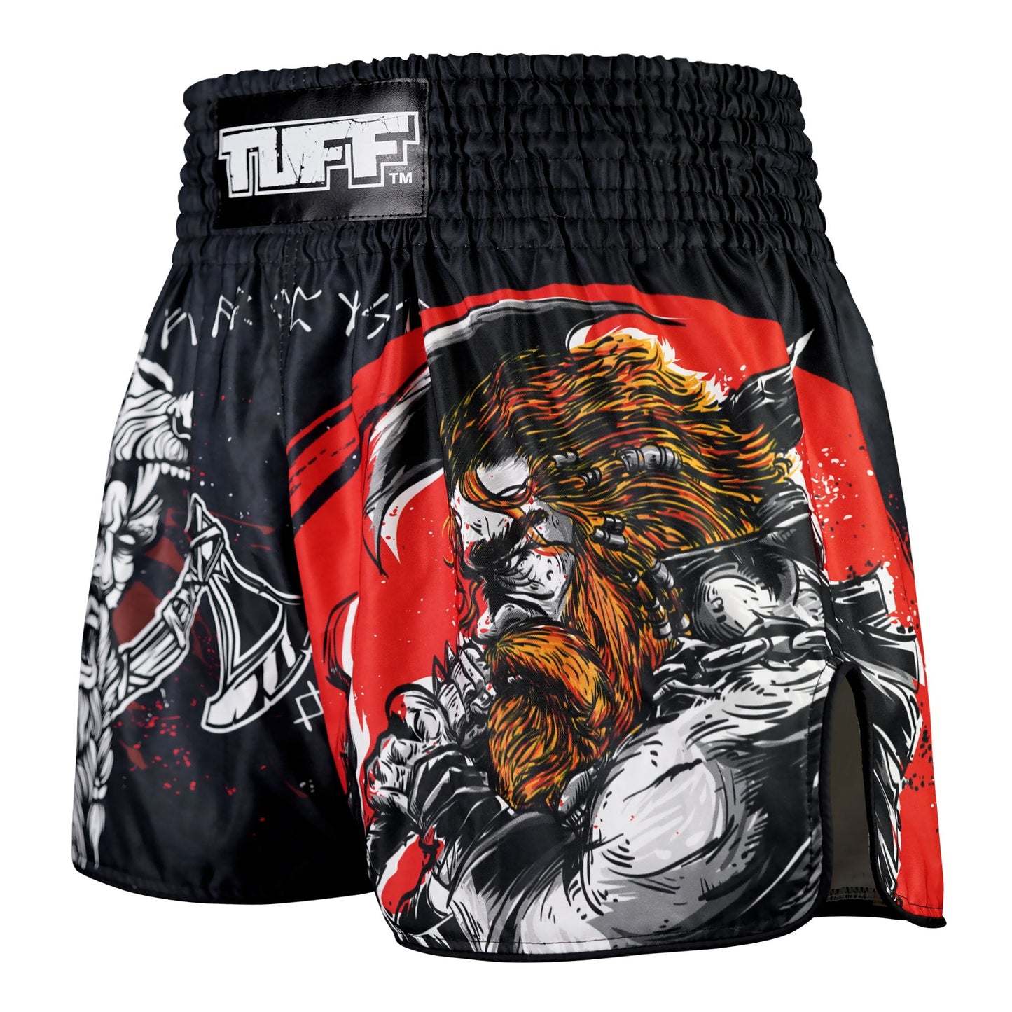 Tuff Muay Thai Shorts TUF-RMS121-BLK