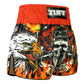 Tuff Muay Thai Shorts TUF-RMS108 Red