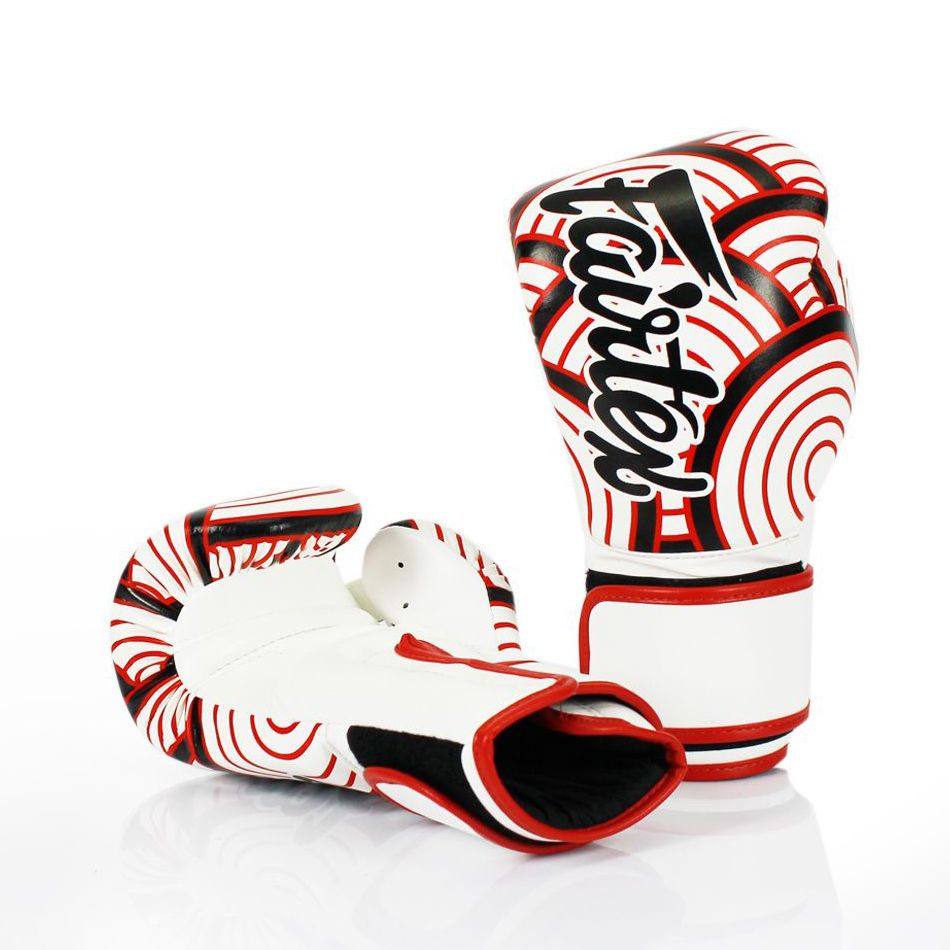 Fairtex Boxing Gloves BGV14WR JAPANESE ART - THE WAVE OF KANAGAWA 1829