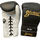 Blegend Boxing Gloves BGLLP Lace Up Black White