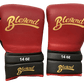 Blegend Boxing Gloves BGLLP Lace Up Red Black Matte