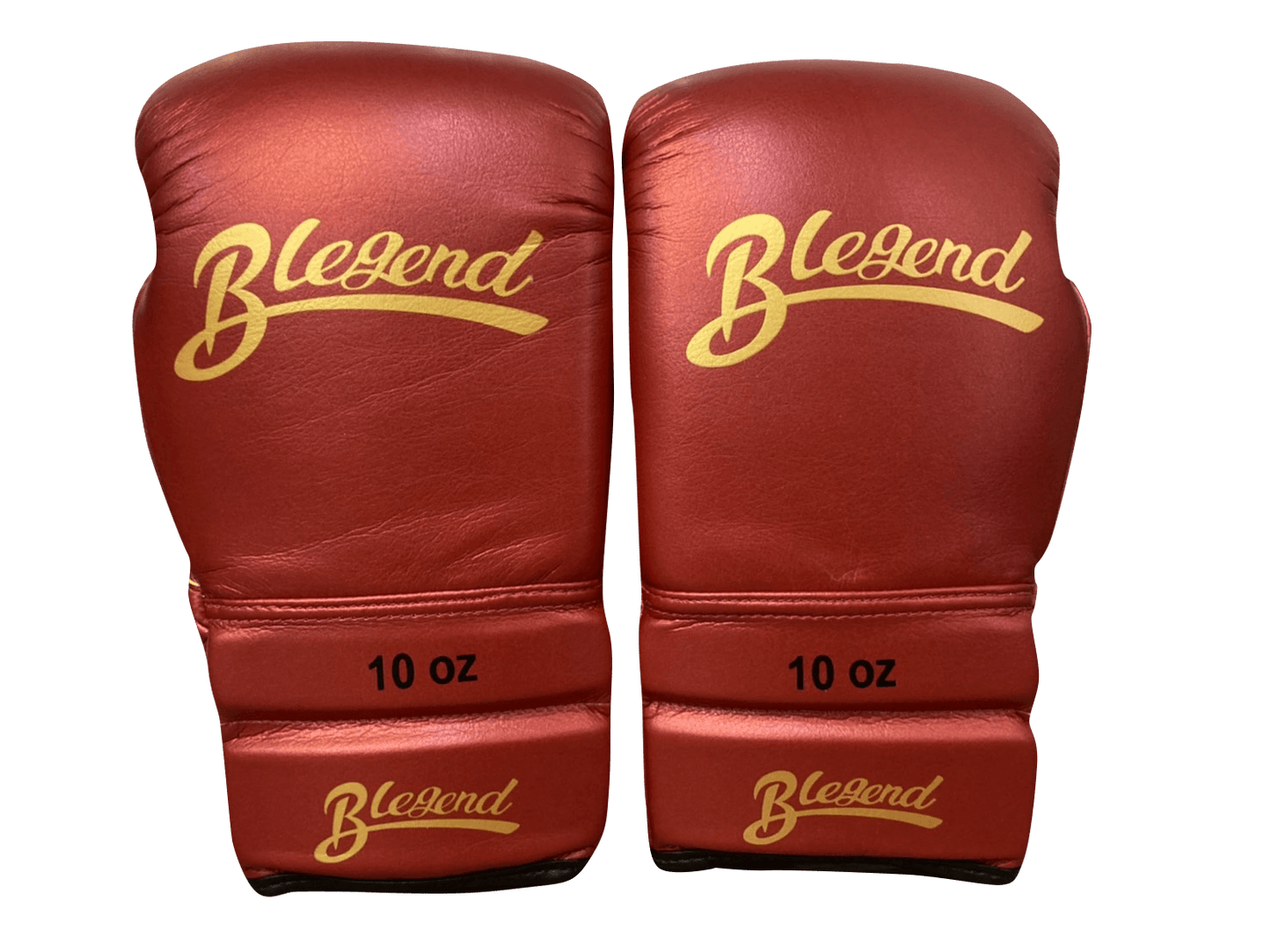 Blegend Boxing Gloves BGLLP Lace Up Red Shiny