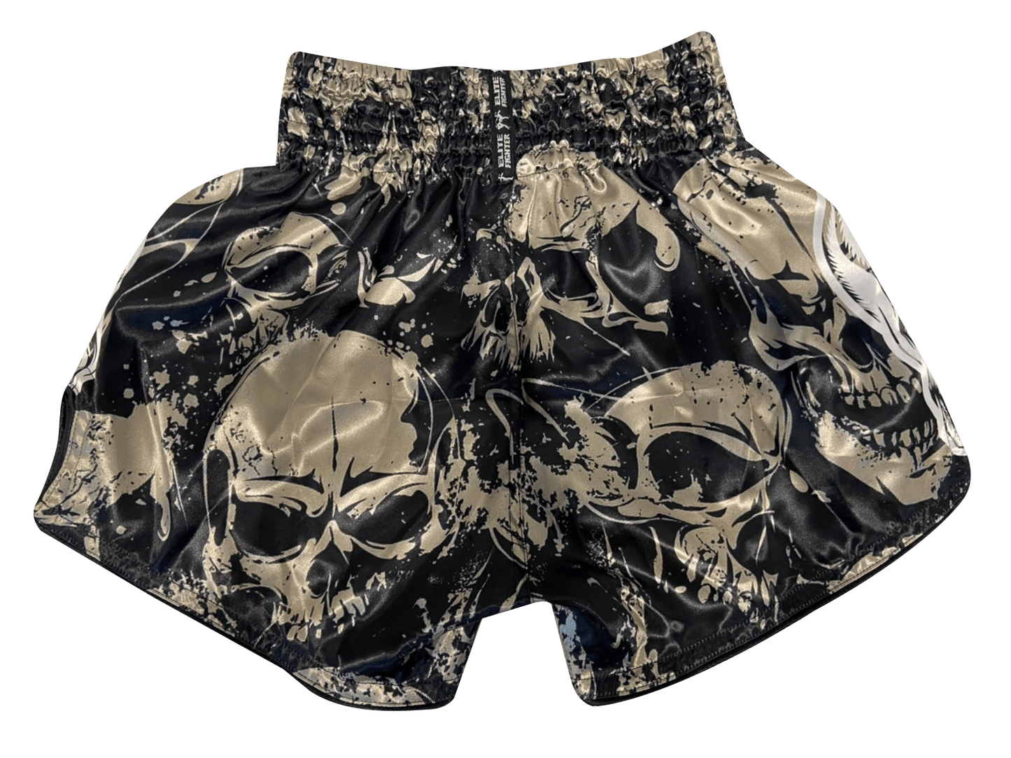 Blegend Boxing Shorts Skull Brown