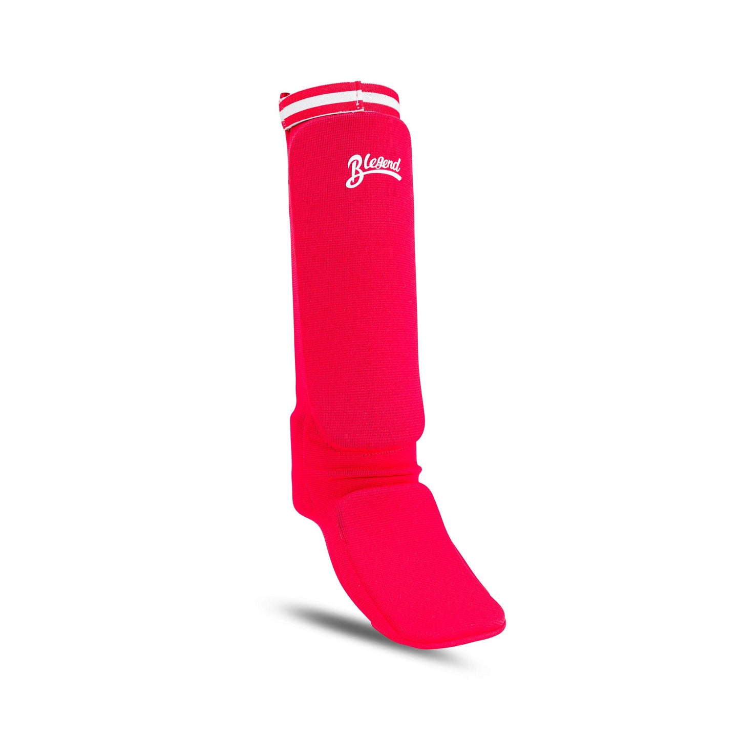Blegend Shin Guards Sock Type Cotton STC1 Red