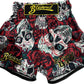 Blegend Boxing Shorts Maximous white skull