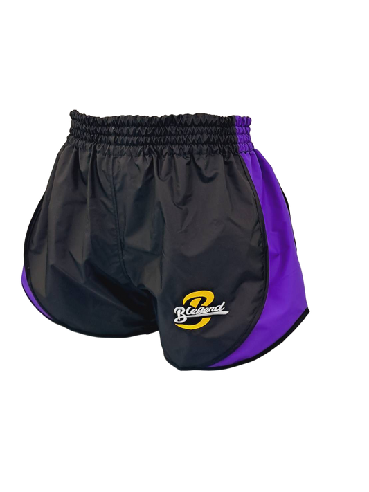 Blegend Boxing Shorts Powerhouse Black Purple