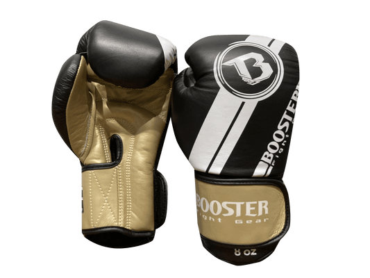 Booster Boxing Gloves BGLV3 GL Black White WH/WH