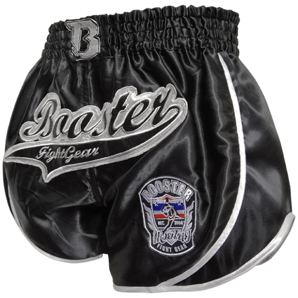 Booster Shorts Retro Slugger 3 Black/Sliver Booster