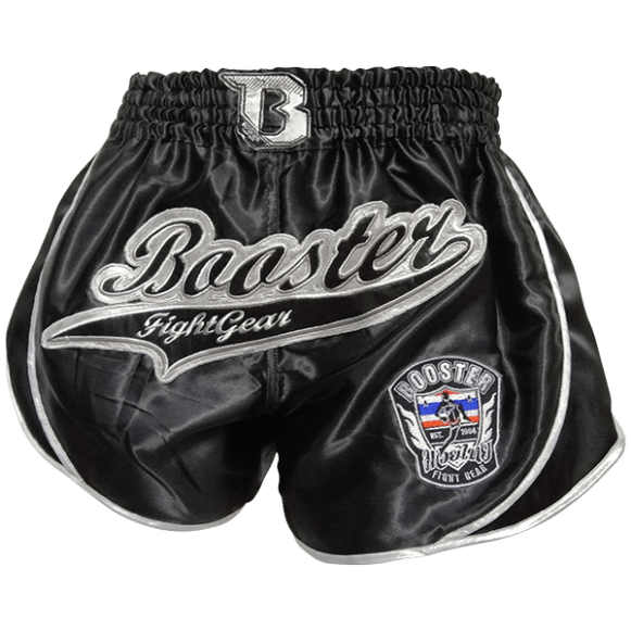 Booster Shorts Retro Slugger 3 Black/Sliver