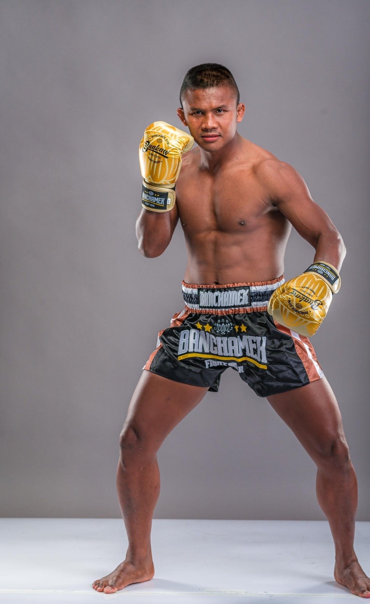 Buakaw Boxing Gloves BGL-GL3 Gold - SUPER EXPORT SHOP