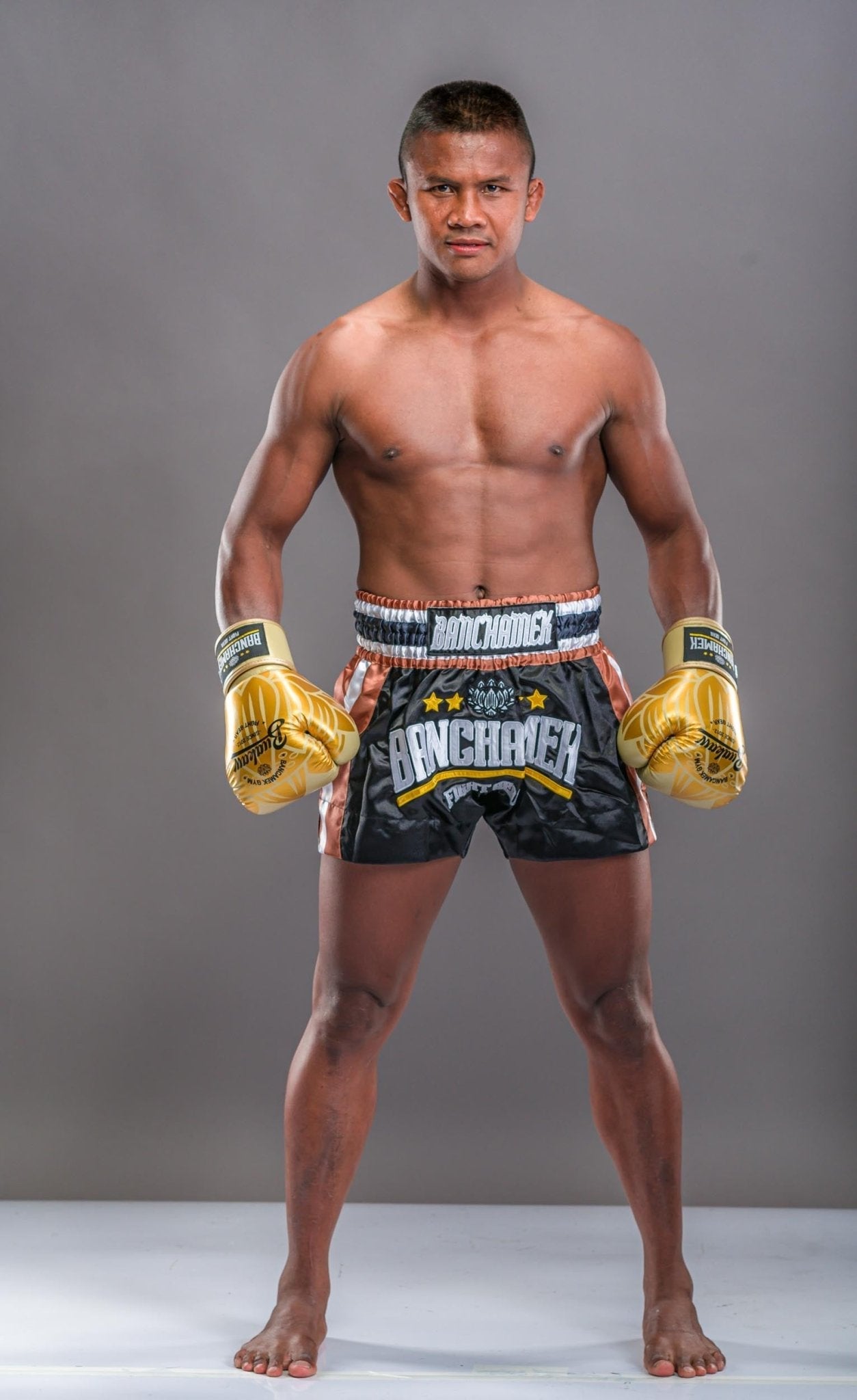 Buakaw Boxing Gloves BGL-GL3 Gold - SUPER EXPORT SHOP