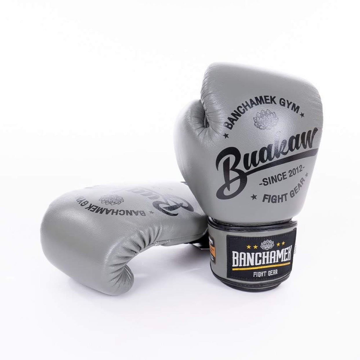 Buakaw Boxing Gloves BGL-W1 Grey - SUPER EXPORT SHOP