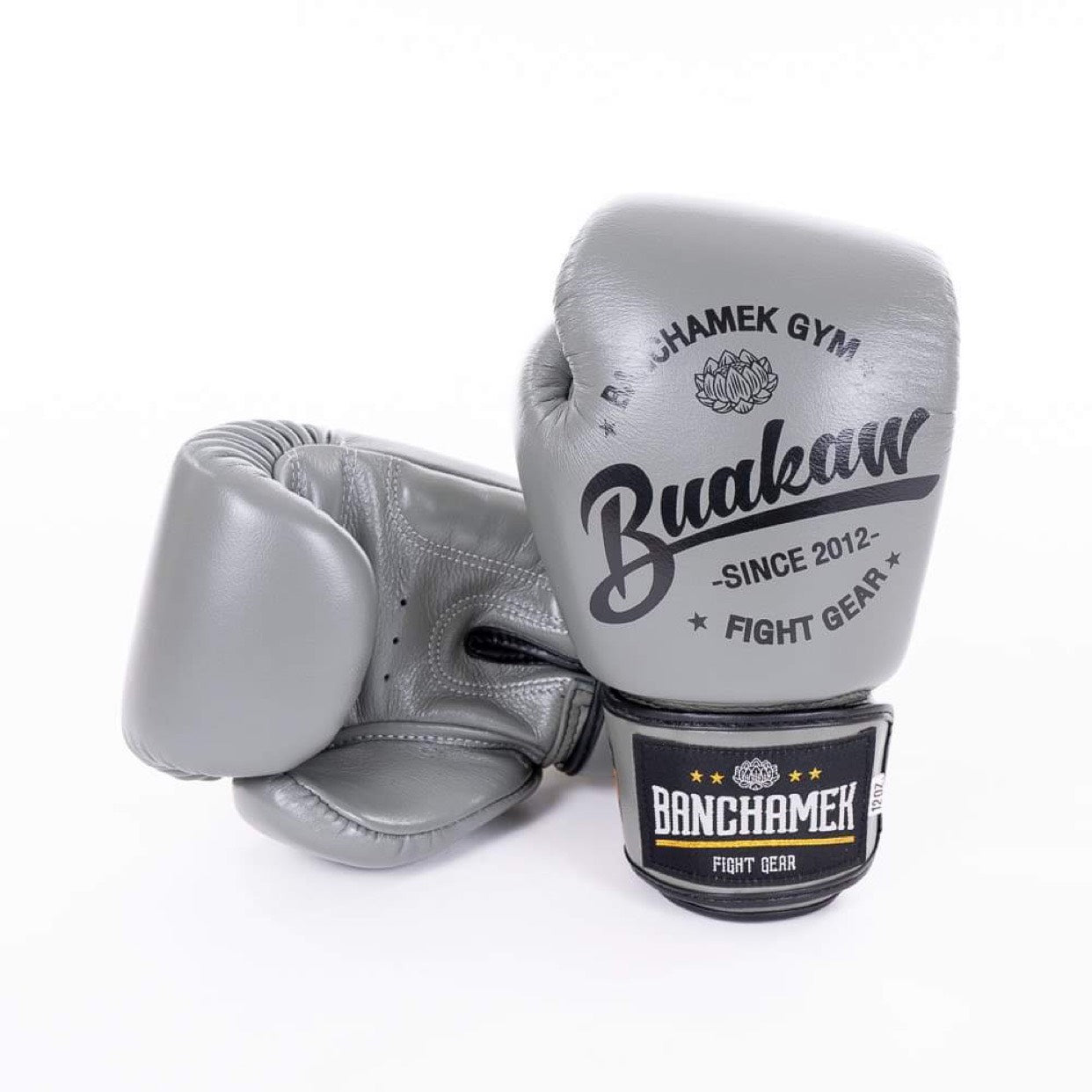 Buakaw Boxing Gloves BGL-W1 Grey - SUPER EXPORT SHOP