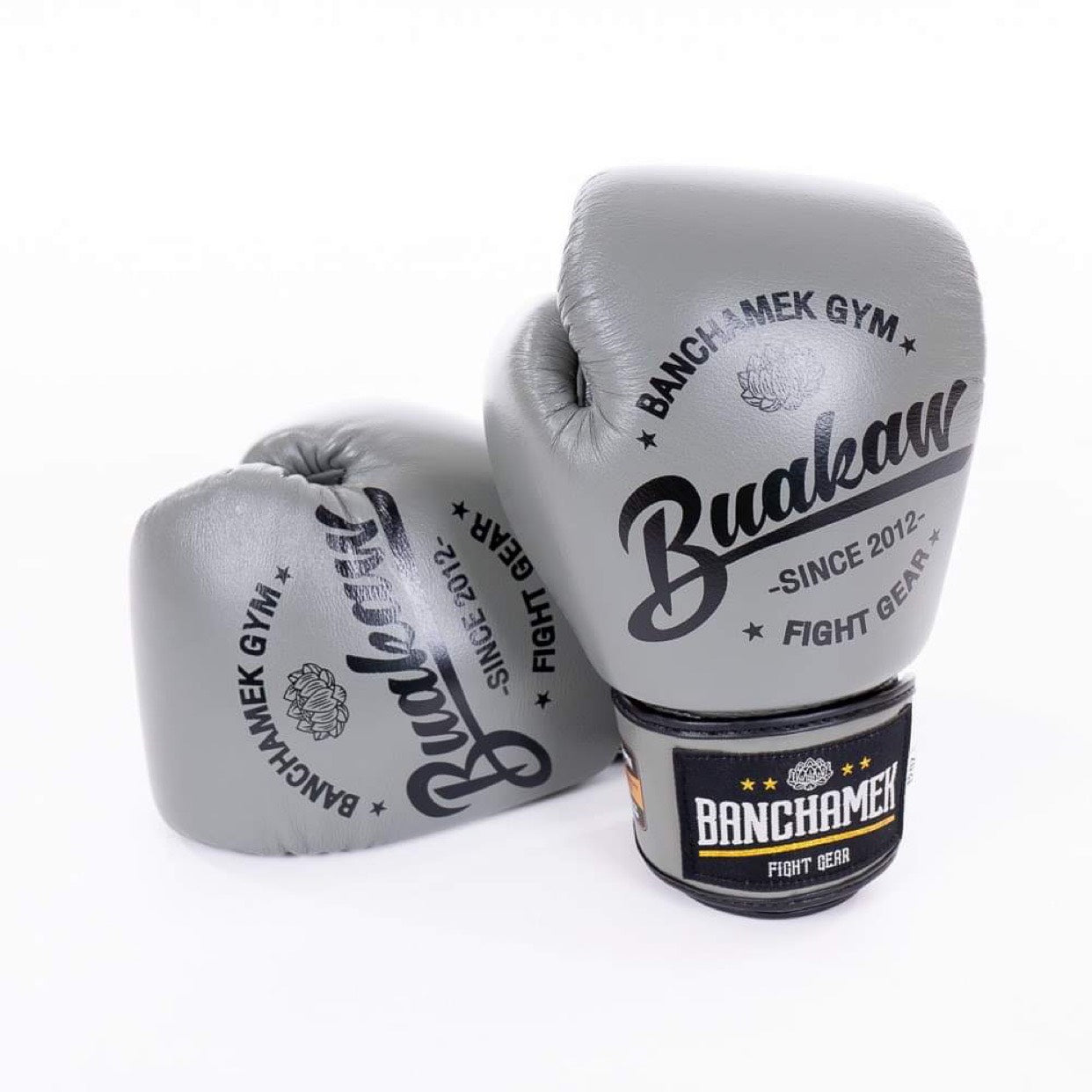 Buakaw Boxing Gloves BGL-W1 Grey - SUPER EXPORT SHOP