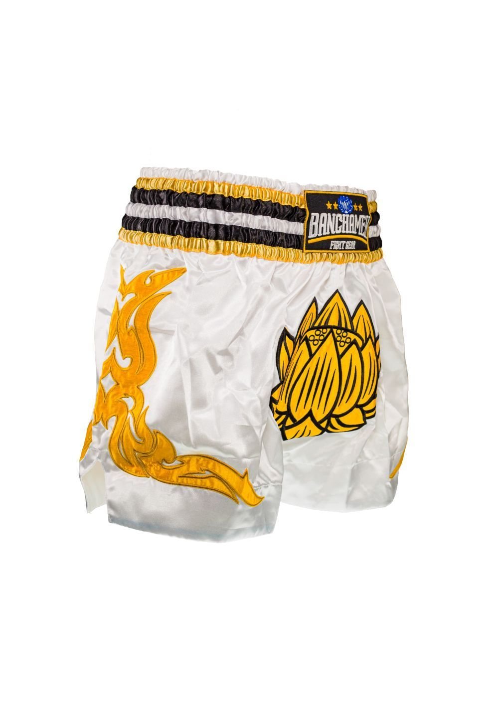 Buakaw Shorts BFG2-2 WHITE GOLD - SUPER EXPORT SHOP