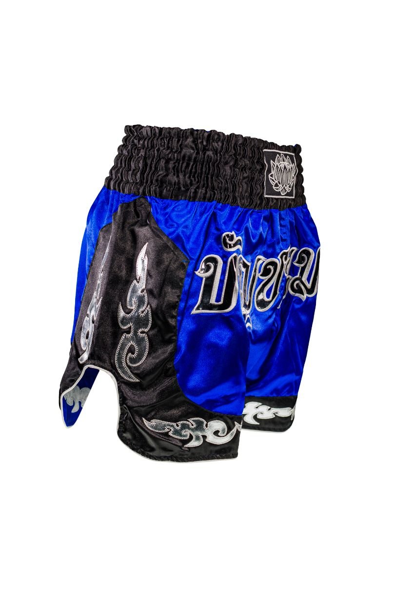 Buakaw Shorts BFG3-2 BLUE BLACK - SUPER EXPORT SHOP