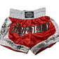 Buakaw Shorts BFG3-3 RED WHITE