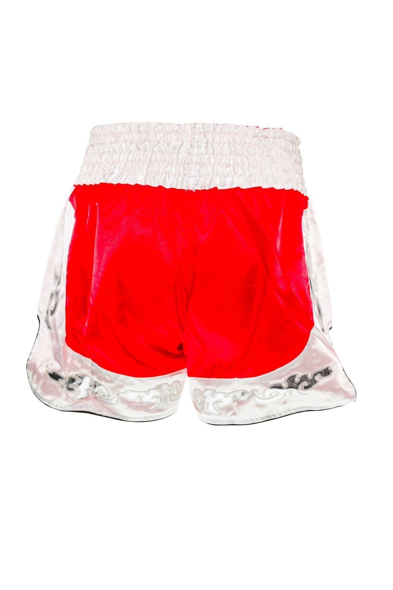 Buakaw Shorts BFG3-3 RED WHITE - SUPER EXPORT SHOP