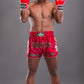 Buakaw Shorts BSH1 RED GOLD - SUPER EXPORT SHOP