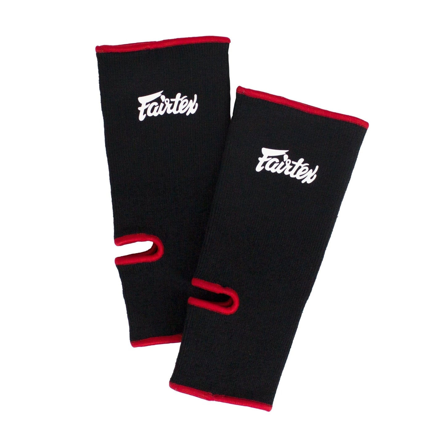 Fairtex Ankleguards AS1 black/red Fairtex