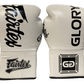 Fairtex Boxing Gloves BGLG1 GLORY Lace Up White