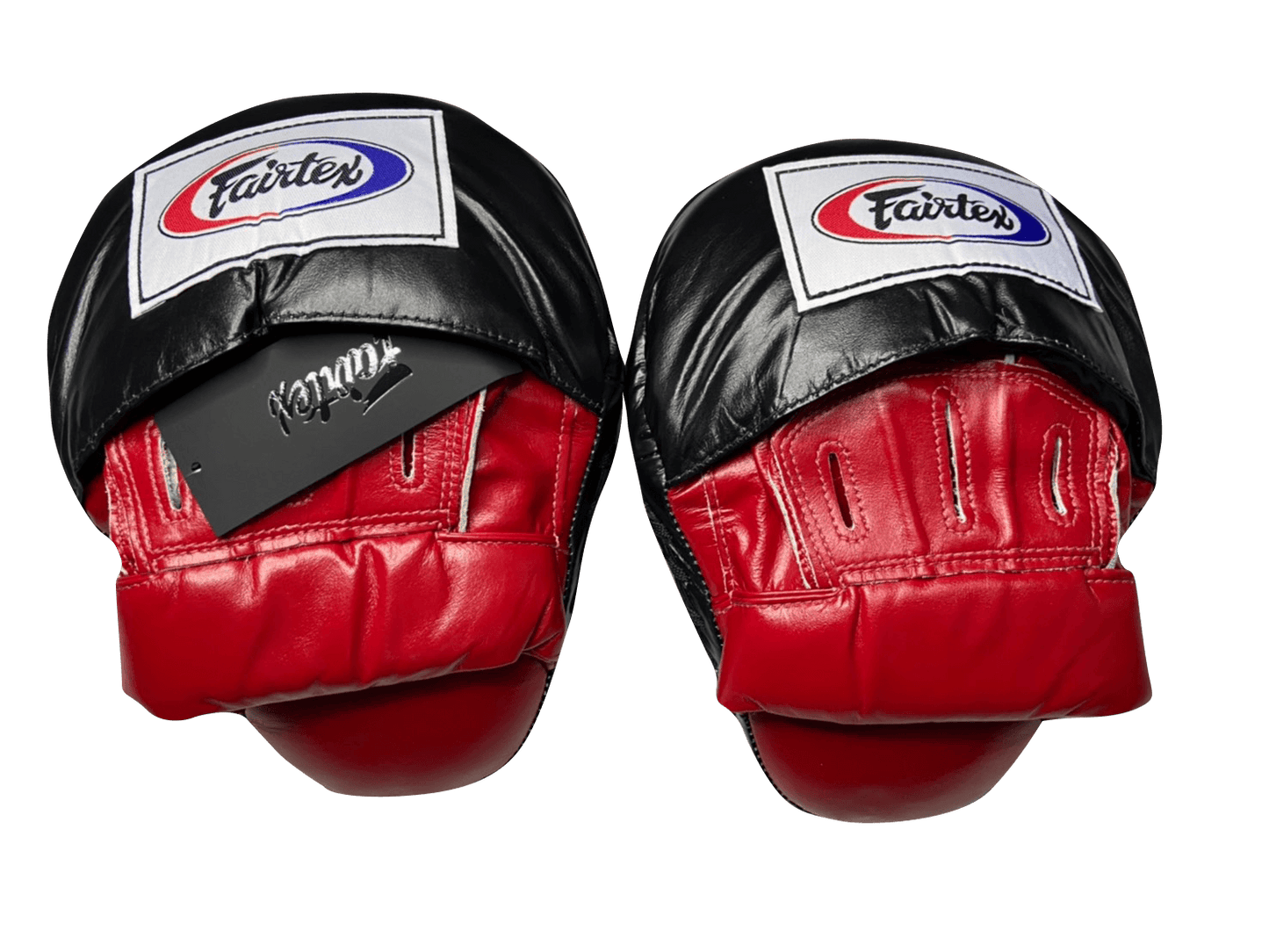 Fairtex Focus Mitts The Ultimate Contoured FMV9 Red Black - SUPER EXPORT SHOP