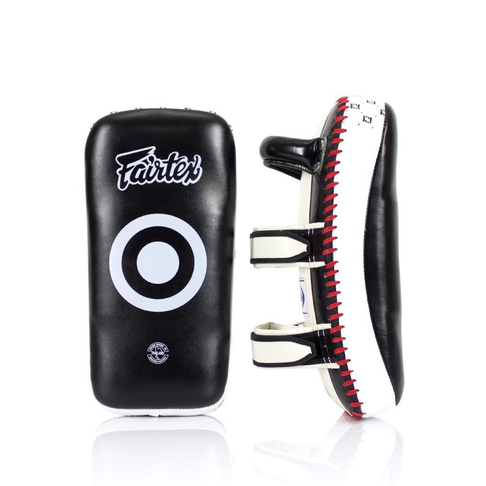 Fairtex Kicking Pads KPLC3 Curved Thai Pads Extra Thick - SUPER EXPORT SHOP