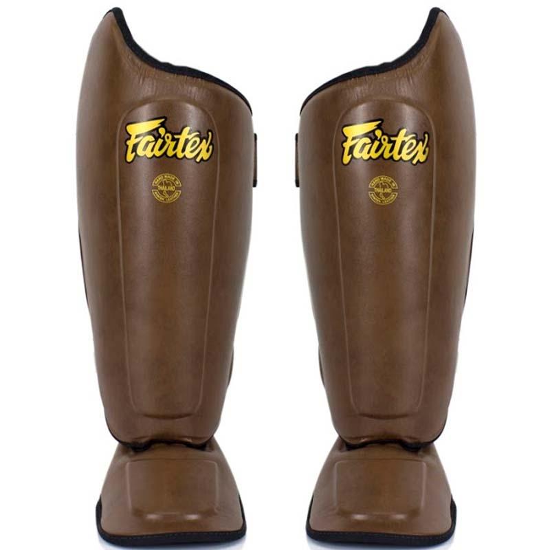 Fairtex Shinguards SP8 Brown