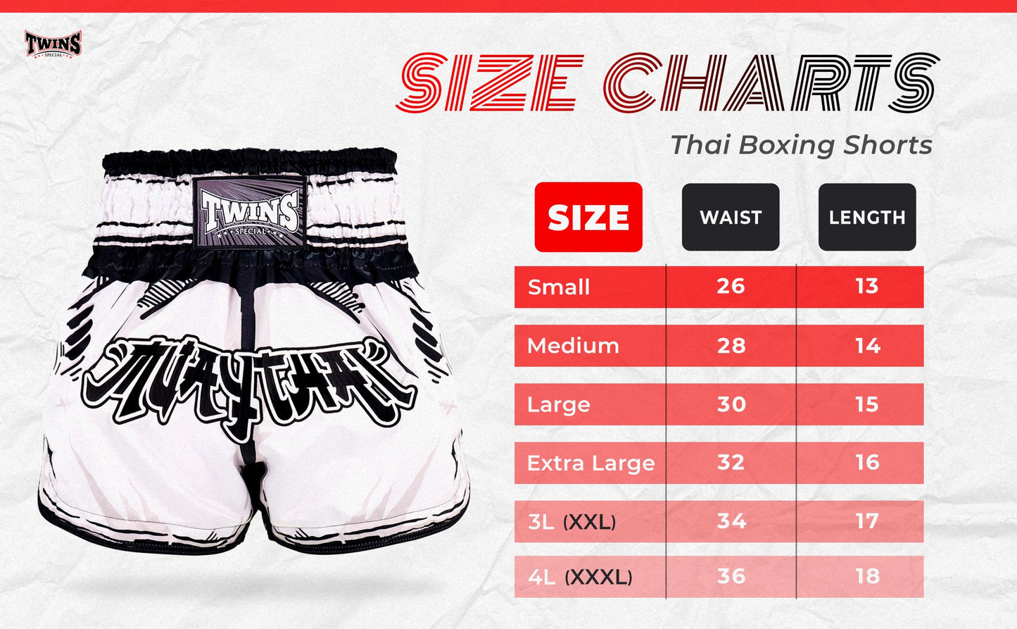 Twins Special Muay Thai Shorts TBS-ATLAS