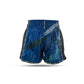 King Pro Boxing Shorts New Wave Blue