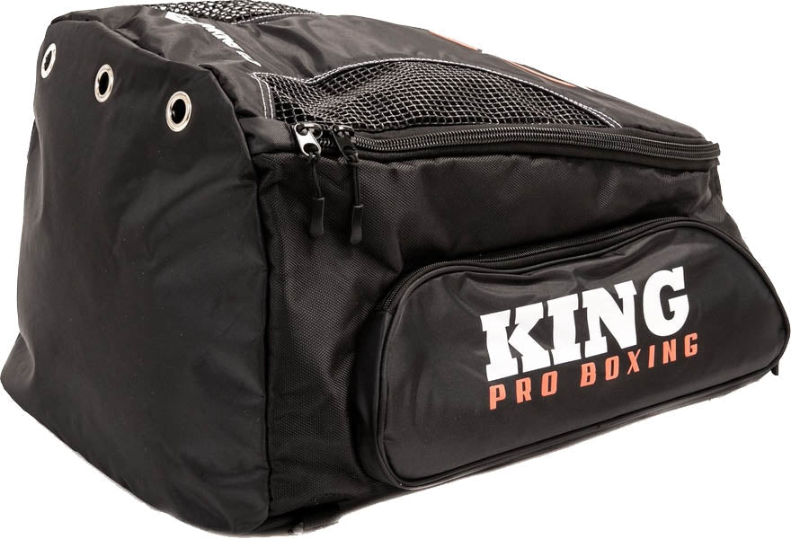 King Pro Boxing Gym Bag, Backpack Stormking 1.0 Black