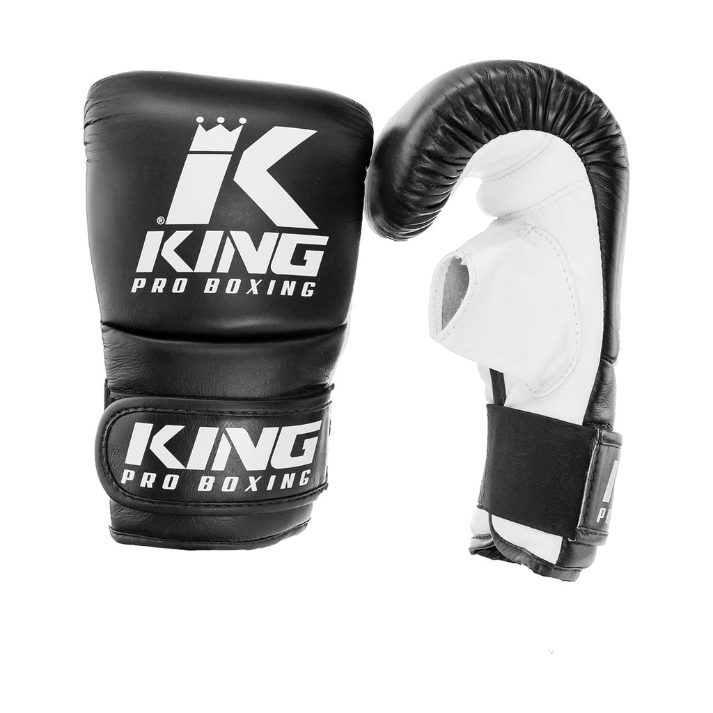 King Pro  Boxing Bag Gloves BM Black