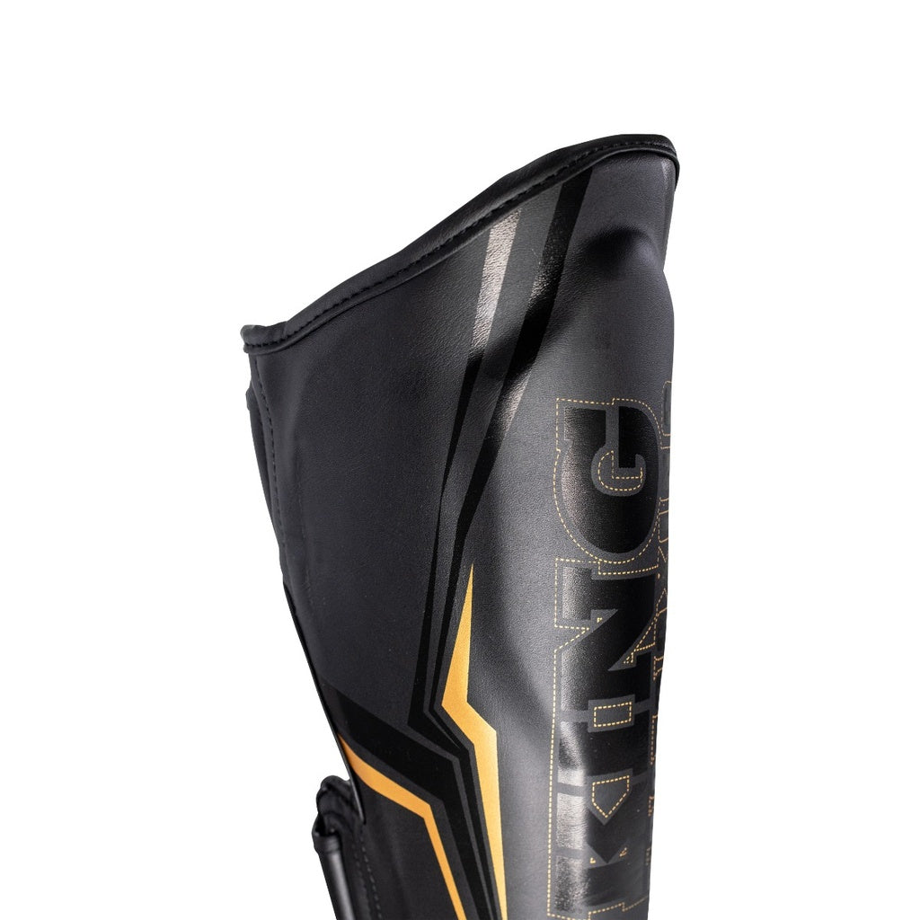King Pro Boxing Shin Guards Thor Black