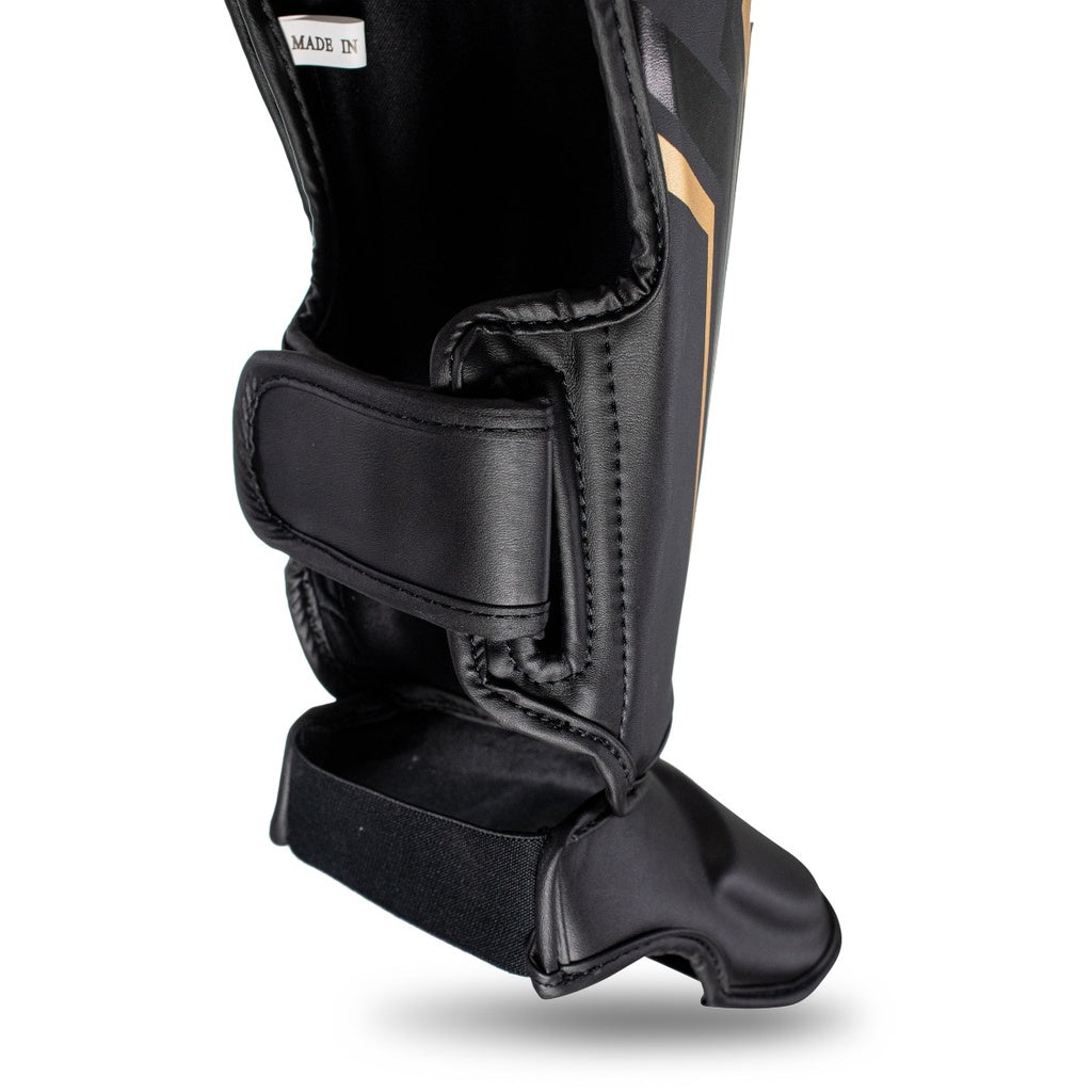 King Pro Boxing Shin Guards Thor Black