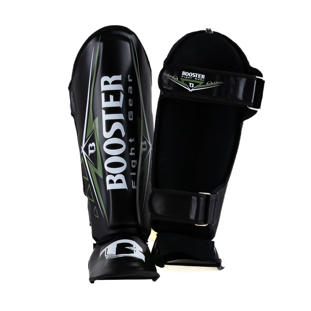 Booster Shin Guards WAR SERIES BK/MIL