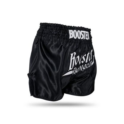 Booster Fight Gear Boxing Shorts TBT Thunder Black White
