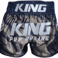 King Pro Boxing Shorts KPB Pro Star 2 Grey