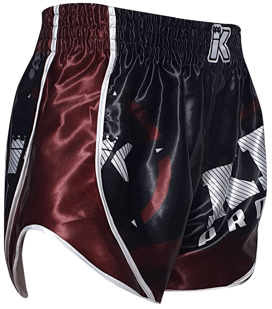 King Pro Boxing Shorts STORMKING2 MAROON - SUPER EXPORT SHOP