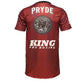 King Pro Boxing T-shirt PRYDE Red King Pro Boxing