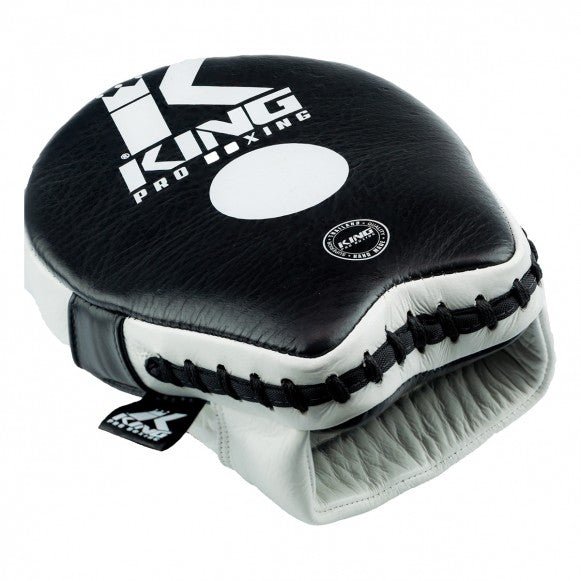 King Pro Focus Mitts Black White - SUPER EXPORT SHOP