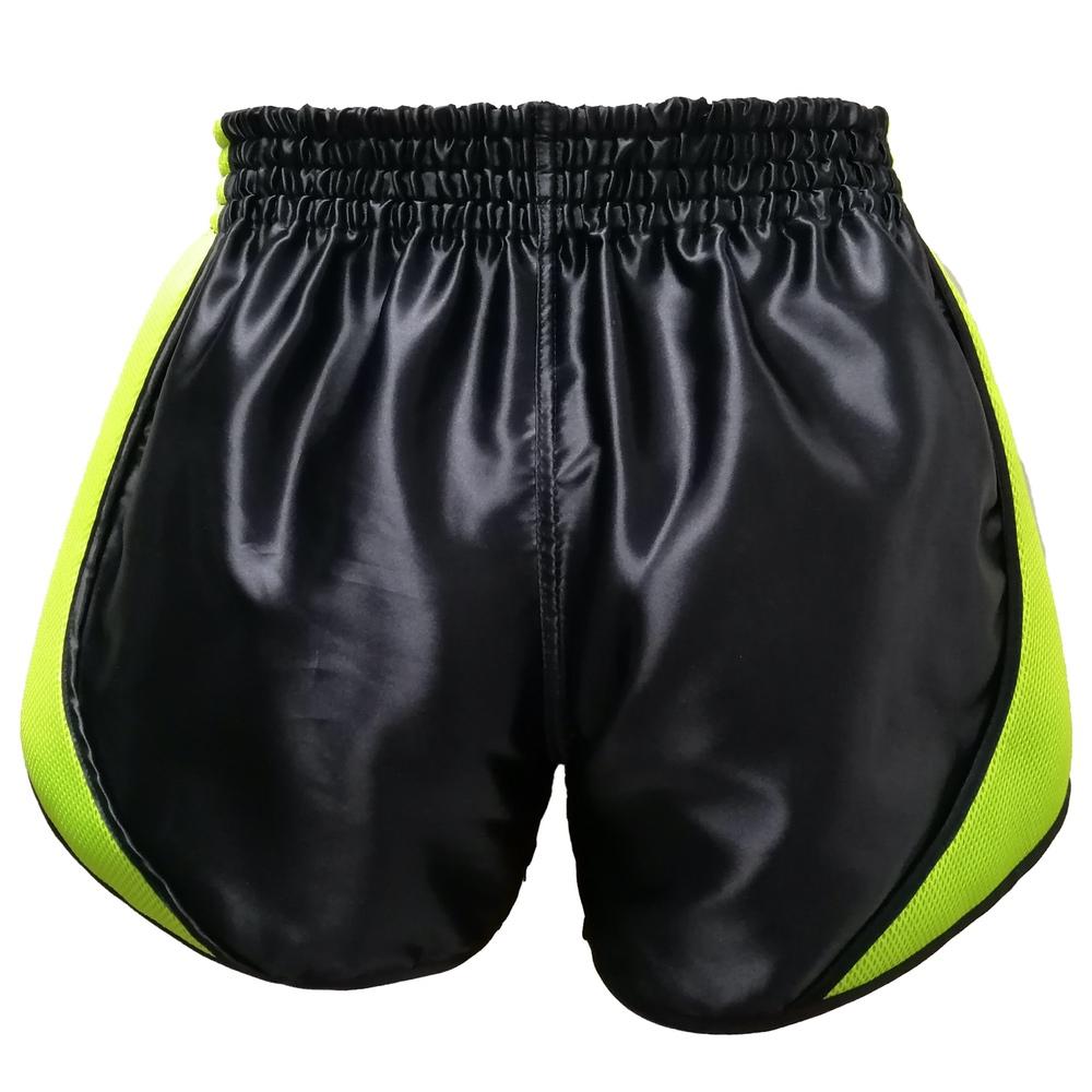 King Pro Shorts Trunks Retro Mesh Black Green - SUPER EXPORT SHOP