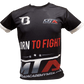 MTA T-shirt Born to fight 2 Black