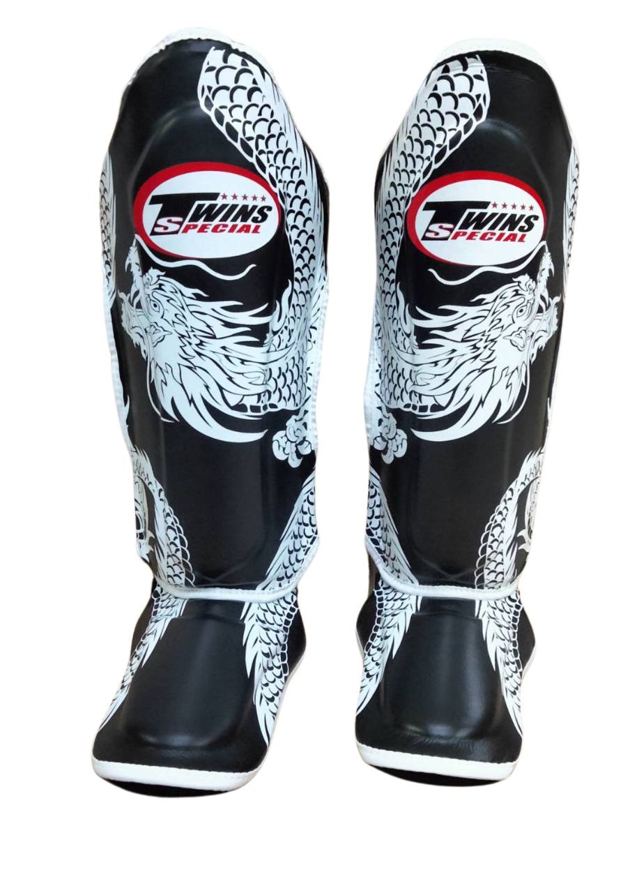 Twins Special Shin Guards FSGL10-49 White / Black