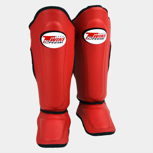 Twins Special Shin Guards SGS10 Red